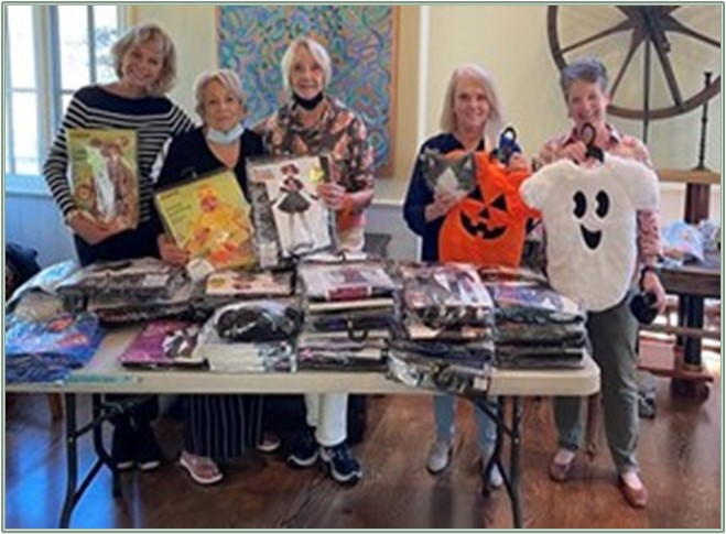 AWC members at an event